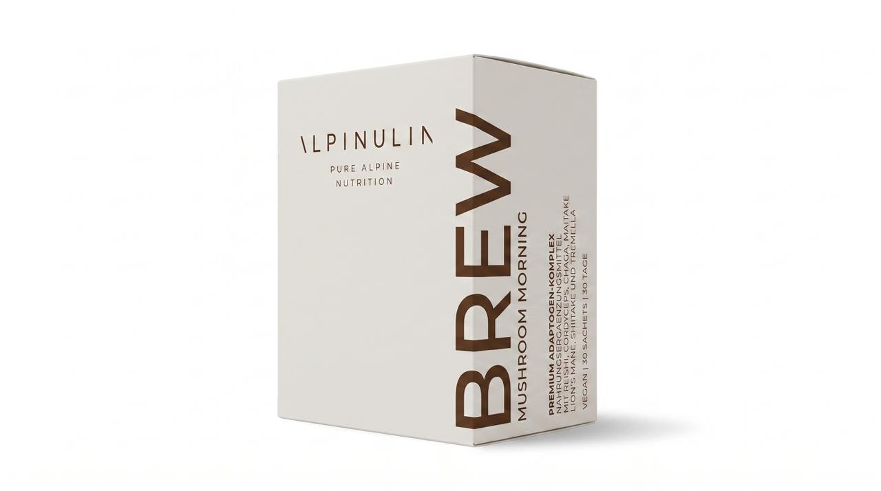 BREW Mushroom Morning — Monatspackung mit 30 Sachets