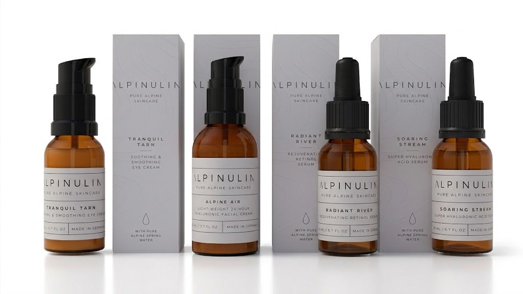 Alpine Longevity Luxury Set — Hyaluron · Retinol · Augencreme · 24h Pflege