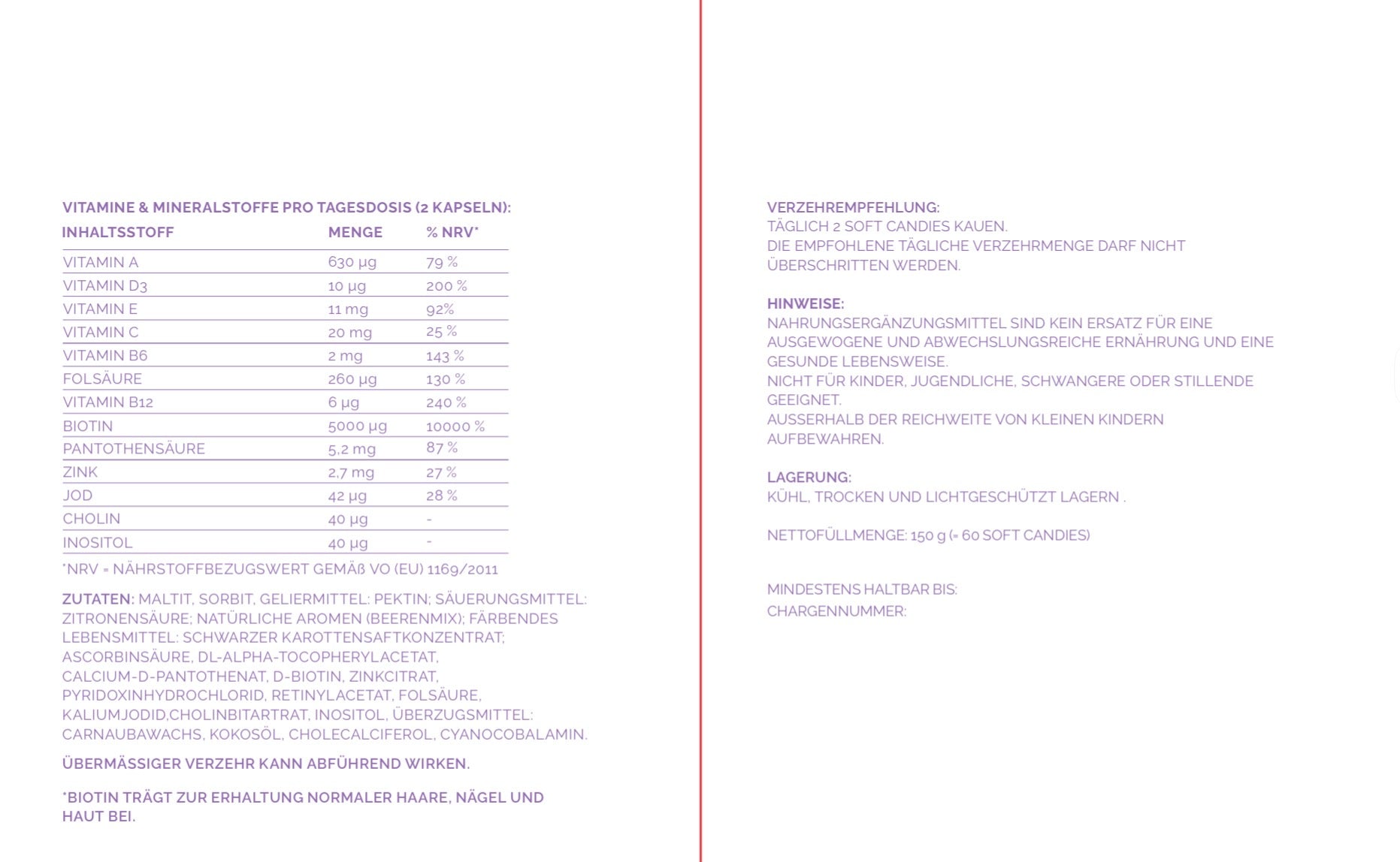 Hair Skin Nail GUMMIES