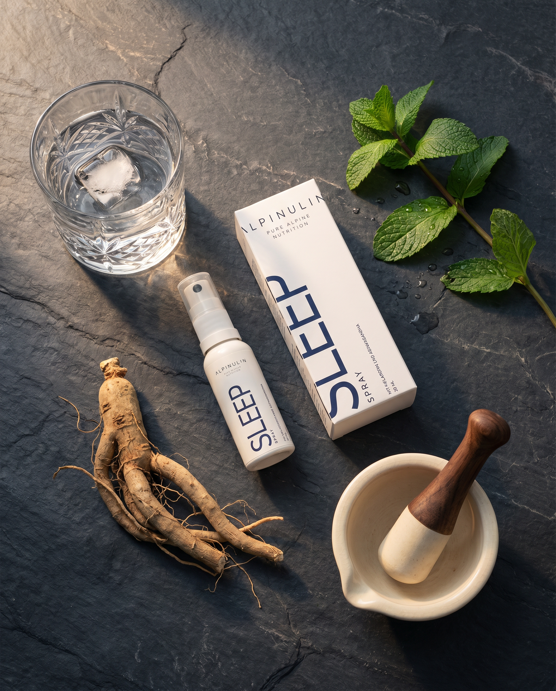 Sleep Spray                                             <br>                          SCHLAF IST DIE ERSTE LONGEVITY-INVESTITION